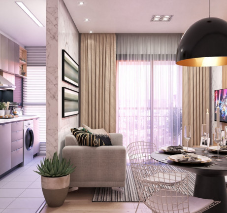 Imagem Apartamento com 3 Quartos à Venda, 47 m² em Novo Mundo - Curitiba Imagem Apartamento com 3 Quartos à Venda, 47 m² em Novo Mundo - Curitiba