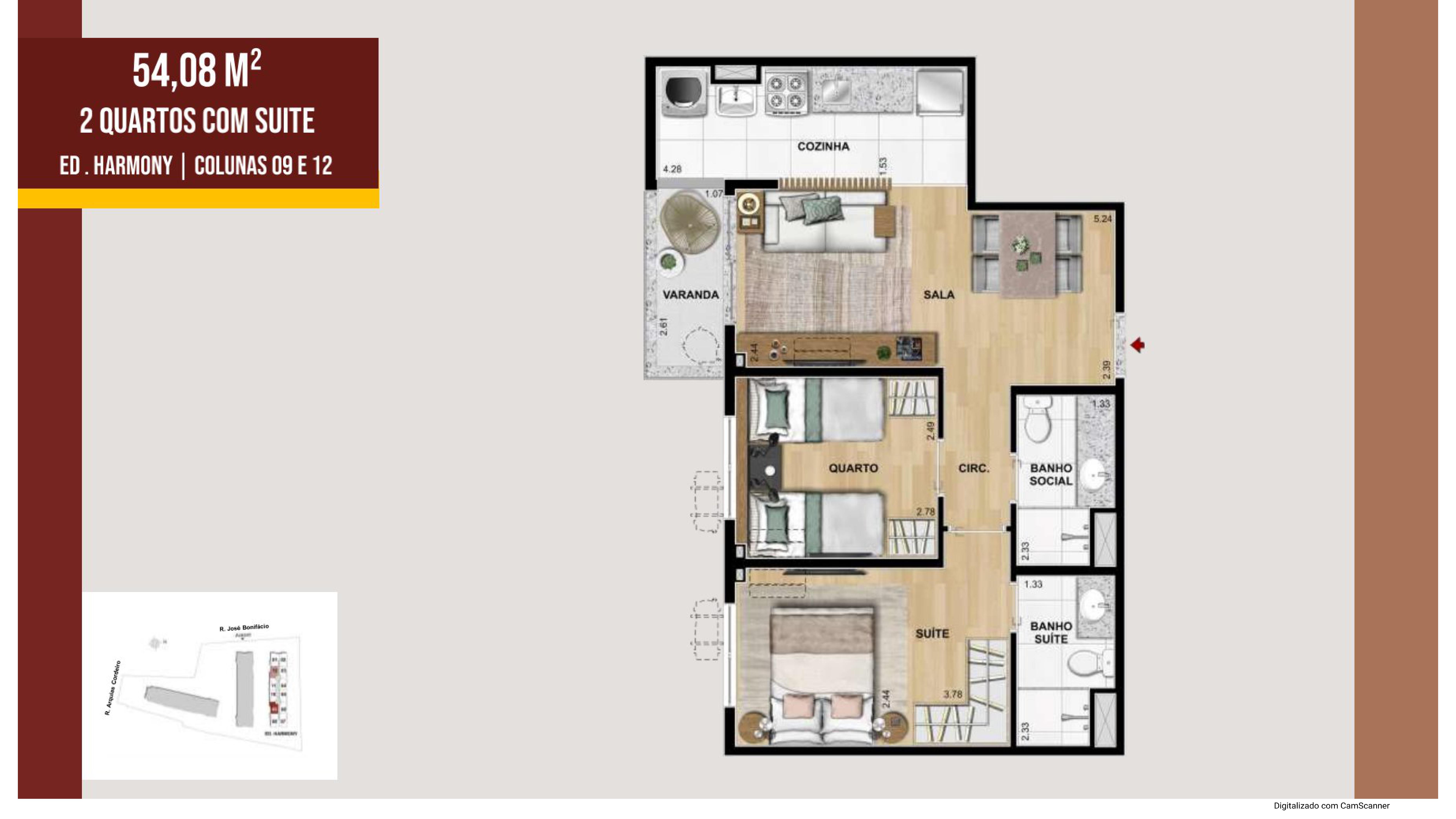 Imagem Apartamento com 2 Quartos à Venda, 54 m² em Todos os Santos - Rio de Janeiro