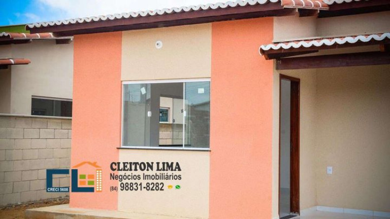 Imagem Casa de Condomínio com 2 Quartos à Venda, 59 m² em Nova Esperança - Parnamirim
