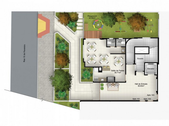 Imagem Apartamento com 2 Quartos à Venda, 81 m² em São Cristóvão - Criciúma Imagem Apartamento com 2 Quartos à Venda, 81 m² em São Cristóvão - Criciúma