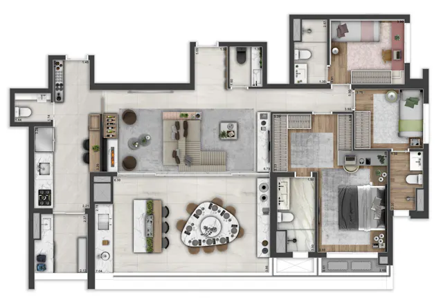 Imagem Apartamento com 3 Quartos à Venda, 142 m² em Vila Mariana - São Paulo Imagem Apartamento com 3 Quartos à Venda, 142 m² em Vila Mariana - São Paulo