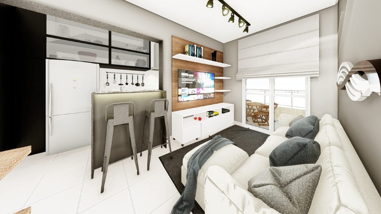 Imagem Apartamento com 1 Quarto à Venda, 46 m²em Caiçara - Praia Grande Imagem Apartamento com 1 Quarto à Venda, 46 m²em Caiçara - Praia Grande