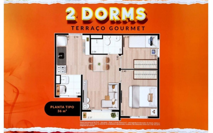 Imagem Apartamento com 2 Quartos à Venda,  em Água Branca - São Paulo