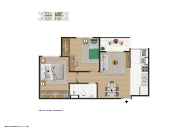 Imagem Apartamento com 2 Quartos à Venda, 49 m² em Fonseca - Niterói Imagem Apartamento com 2 Quartos à Venda, 49 m² em Fonseca - Niterói