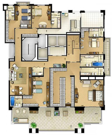 Imagem Apartamento com 4 Quartos à Venda, 607 m² em Paraíso do Morumbi - São Paulo