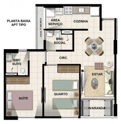 Imagem Apartamento com 2 Quartos à Venda, 55 m² em Piedade - Jaboatão dos Guararapes Imagem Apartamento com 2 Quartos à Venda, 55 m² em Piedade - Jaboatão dos Guararapes