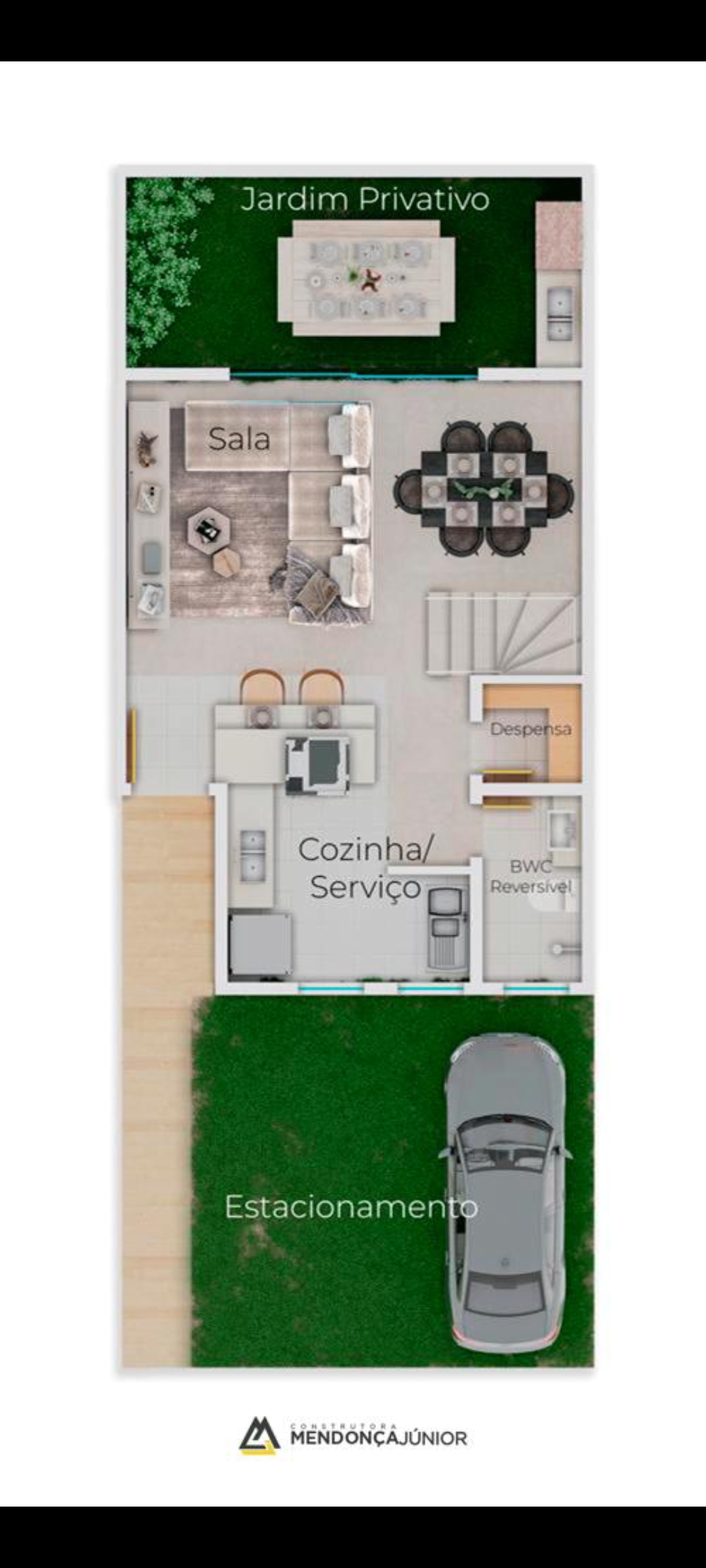 Imagem Casa de Condomínio com 3 Quartos à Venda, 90 m²em Nova Parnamirim - Parnamirim