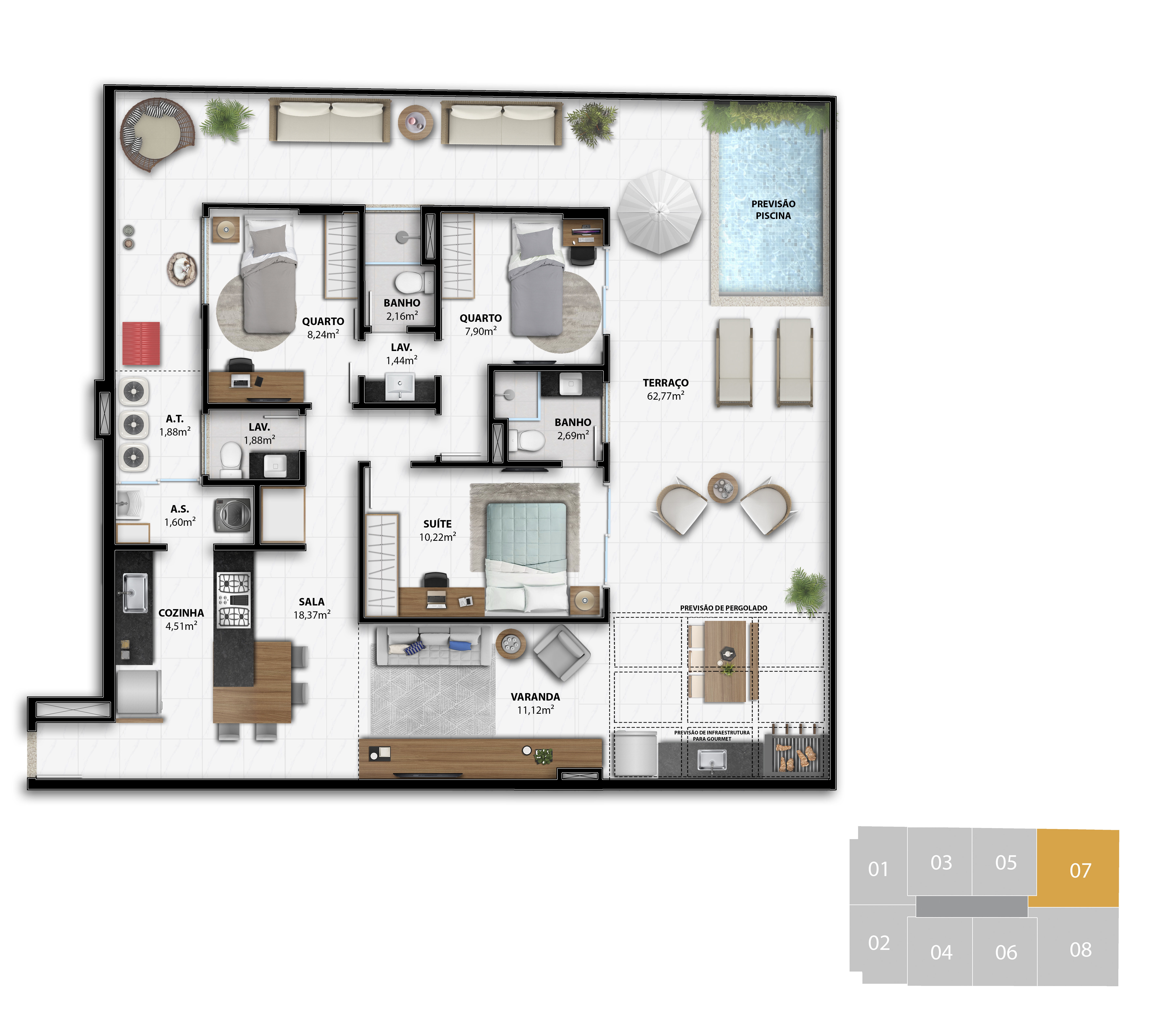Imagem Apartamento com 3 Quartos à Venda, 169 m² em Praia da Costa - Vila Velha