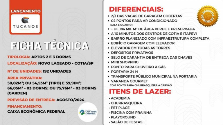 Imagem Apartamento com 3 Quartos à Venda, 75 m² em Lageado - Cotia Imagem Apartamento com 3 Quartos à Venda, 75 m² em Lageado - Cotia