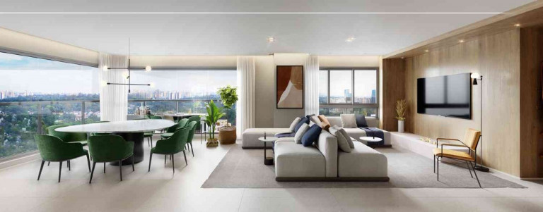 Imagem Apartamento com 3 Quartos à Venda, 131 m² em Santo Amaro - São Paulo