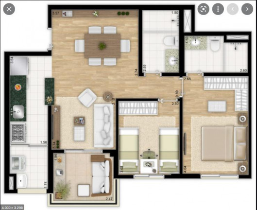 Imagem Apartamento com 2 Quartos à Venda, 70 m² em Vila Augusta - Guarulhos Imagem Apartamento com 2 Quartos à Venda, 70 m² em Vila Augusta - Guarulhos