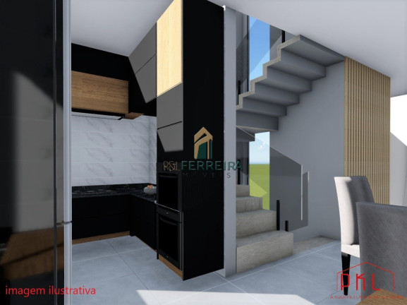 Imagem Sobrado com 3 Quartos à Venda, 181 m² em Bacacheri - Curitiba Imagem Sobrado com 3 Quartos à Venda, 181 m² em Bacacheri - Curitiba