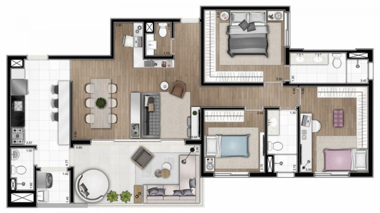 Imagem Apartamento com 3 Quartos à Venda, 116 m² em Sumaré - São Paulo Imagem Apartamento com 3 Quartos à Venda, 116 m² em Sumaré - São Paulo