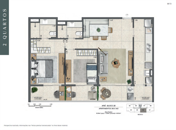 Imagem Apartamento com 2 Quartos à Venda, 55 m² em Gávea - Rio de Janeiro