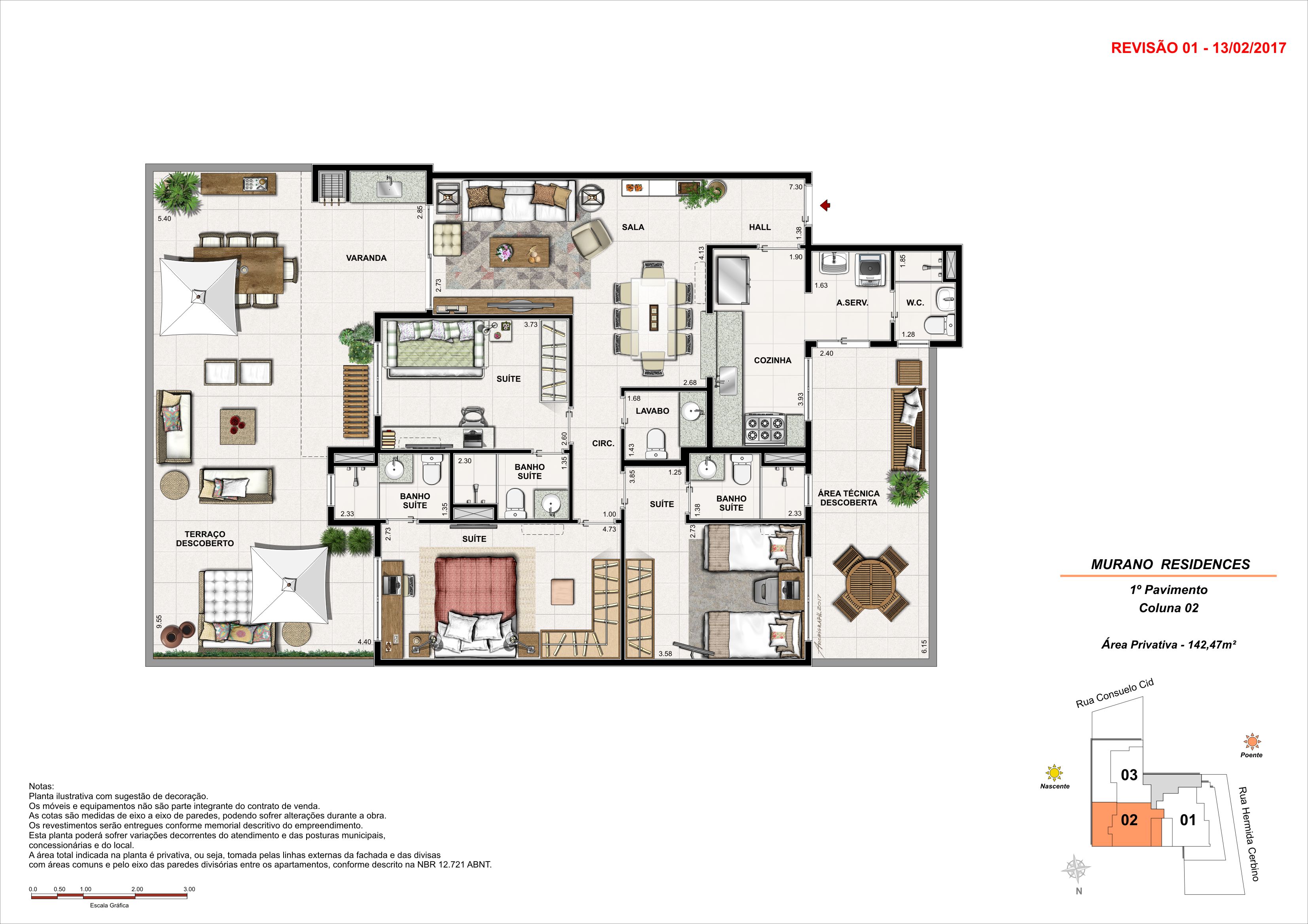 Imagem Apartamento com 3 Quartos à Venda, 96 m² em Alvarez - Nova Iguaçu Imagem Apartamento com 3 Quartos à Venda, 96 m² em Alvarez - Nova Iguaçu