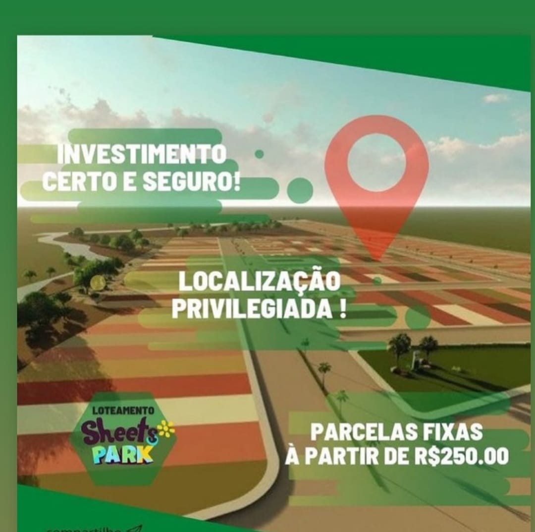 Imagem Terreno à Venda, 300 m²em Sheet Park - Santo Amaro do Maranhão