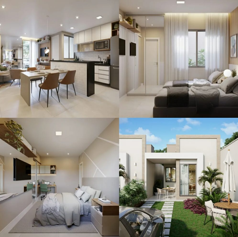 Imagem Casa com 2 Quartos à Venda, 66 m²em Mangabeira - E