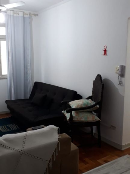 Imagem Apartamento com 1 Quarto à Venda, 50 m² em Centro - São Vicente Imagem Apartamento com 1 Quarto à Venda, 50 m² em Centro - São Vicente