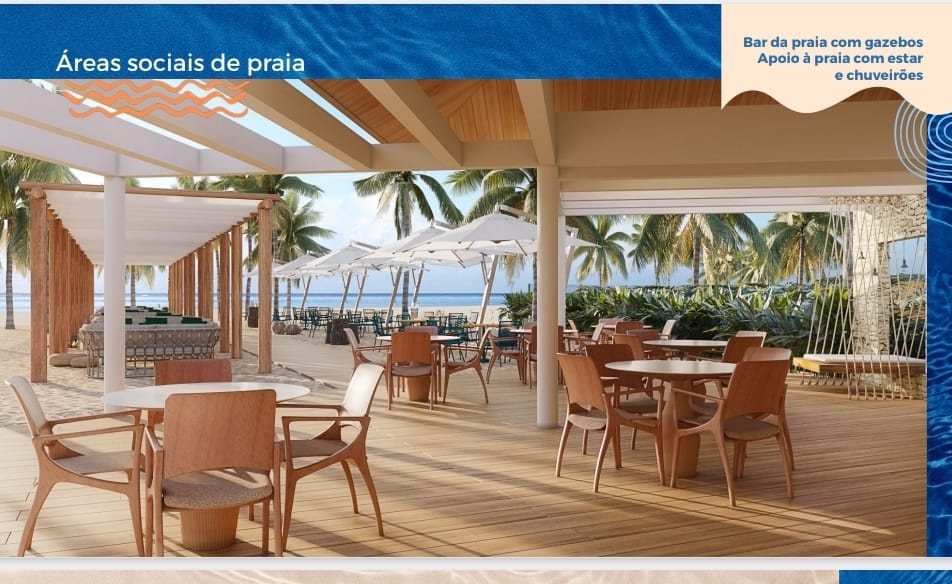 Studio com 1 Quarto à Venda, 32 m²em Praia Carneiros - Tamandaré