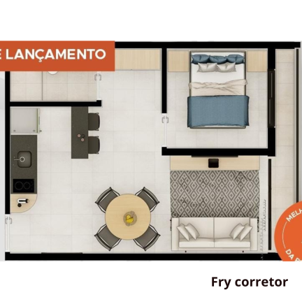 Imagem Apartamento com 1 Quarto à Venda, 24 m² em Vila Congonhas - São Paulo Imagem Apartamento com 1 Quarto à Venda, 24 m² em Vila Congonhas - São Paulo