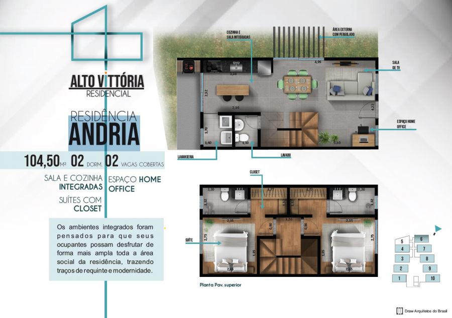 Imagem Casa de Condomínio à Venda, 105 m² em Jardim Vitória - Poços de Caldas
