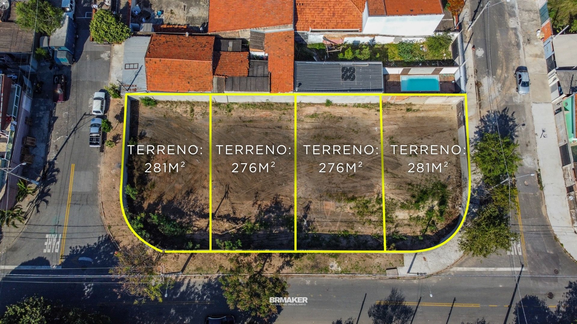 Terreno à Venda, 281 m²em Jardim Florence - Campinas