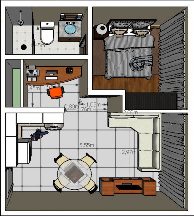 Imagem Apartamento com 1 Quarto à Venda ou Locação, 40 m² em Jardim Paulista - São Paulo