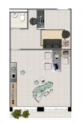 Imagem Sala Comercial à Venda, 44 m² em Socorro - Mogi das Cruzes