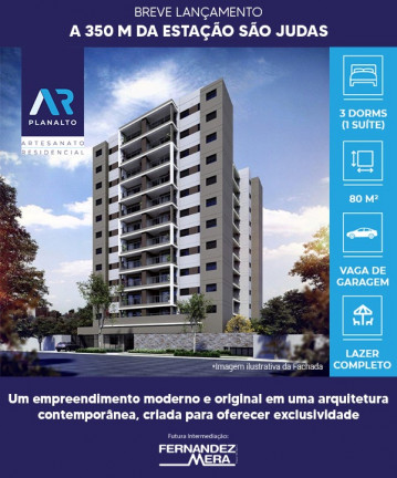 Imagem Apartamento com 3 Quartos à Venda, 80 m² em Planalto Paulista - São Paulo Imagem Apartamento com 3 Quartos à Venda, 80 m² em Planalto Paulista - São Paulo