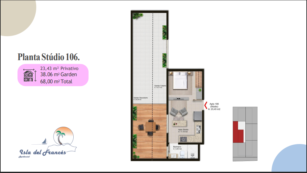 Imagem Studio com 1 Quarto à Venda, 25 m² em Canasvieiras - Florianópolis Imagem Studio com 1 Quarto à Venda, 25 m² em Canasvieiras - Florianópolis