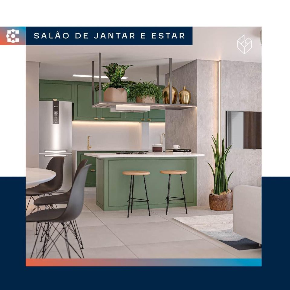 Apartamento com 3 Quartos à Venda, 118 m²em Michel - Criciúma