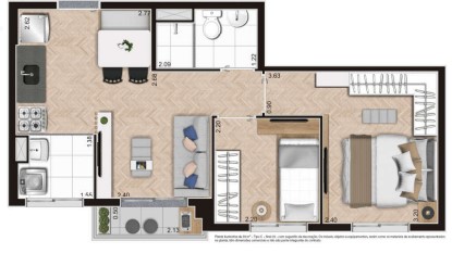 Imagem Apartamento com 2 Quartos à Venda, 37 m² em Vila Paulista - São Paulo Imagem Apartamento com 2 Quartos à Venda, 37 m² em Vila Paulista - São Paulo