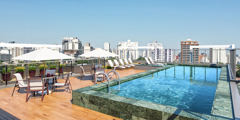 Imagem Studio com 1 Quarto à Venda, 25 m² em Brooklin Paulista - São Paulo