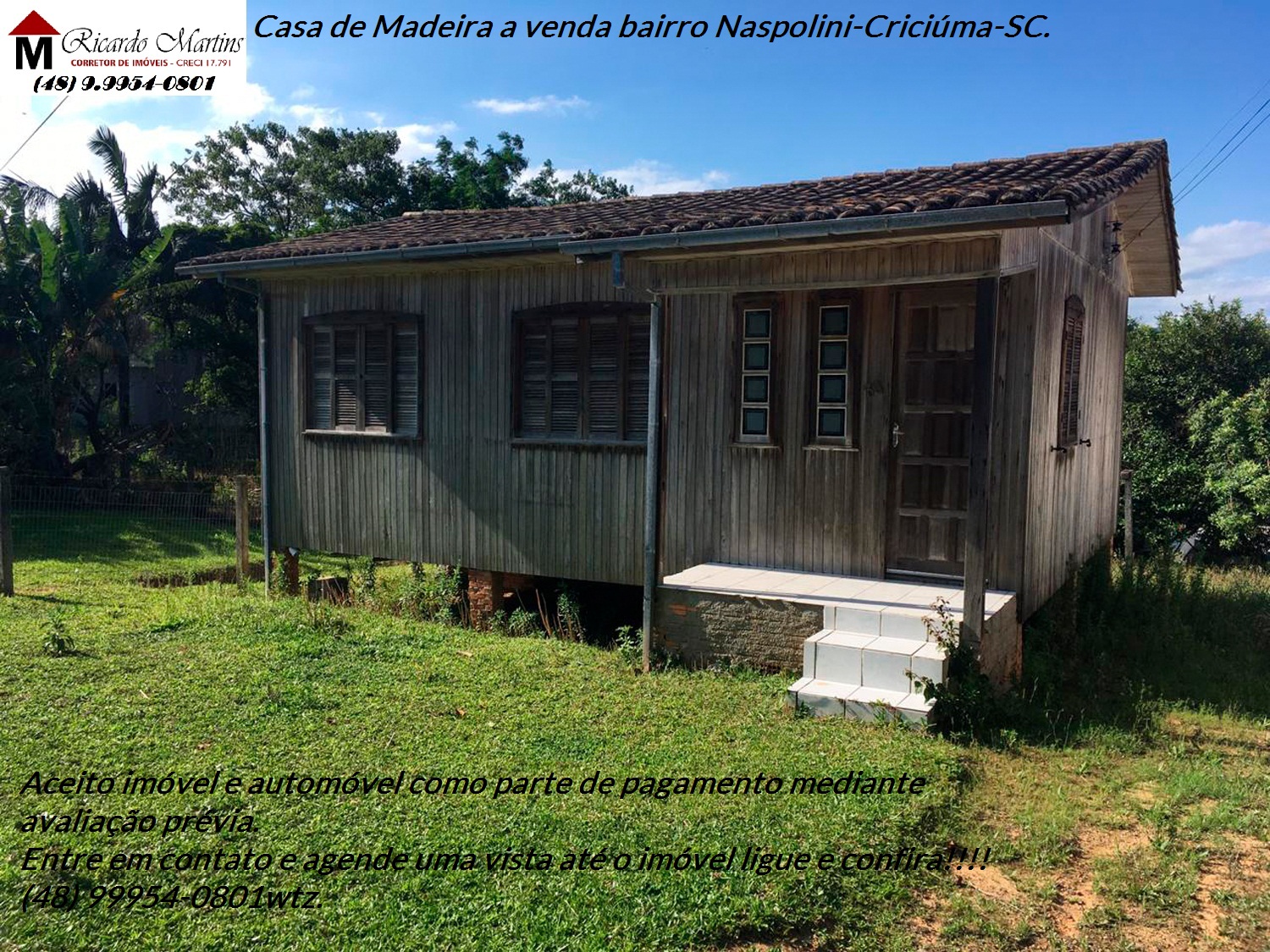 Imagem Casa com 3 Quartos à Venda, 52 m²em Archimedes Naspolini - Criciúma Imagem Casa com 3 Quartos à Venda, 52 m²em Archimedes Naspolini - Criciúma