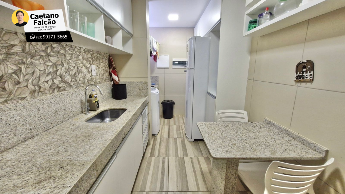 Imagem Apartamento com 3 Quartos à Venda, 76 m² em Portal do Sol - João Pessoa
