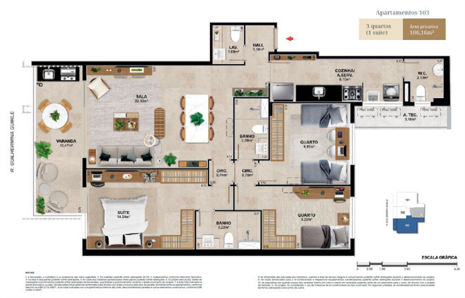 Imagem Apartamento com 3 Quartos à Venda, 106 m² em Botafogo - Rio de Janeiro Imagem Apartamento com 3 Quartos à Venda, 106 m² em Botafogo - Rio de Janeiro