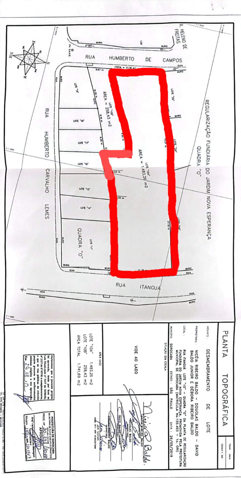 Imagem Terreno à Venda, 1.483 m² em Vila Barão - Sorocaba Imagem Terreno à Venda, 1.483 m² em Vila Barão - Sorocaba