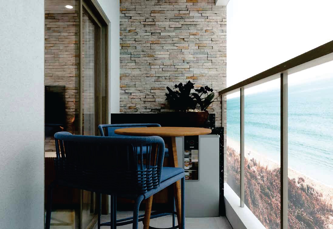 Imagem Flat com 1 Quarto à Venda, 33 m²em Praia de Tamandaré - Tamandaré