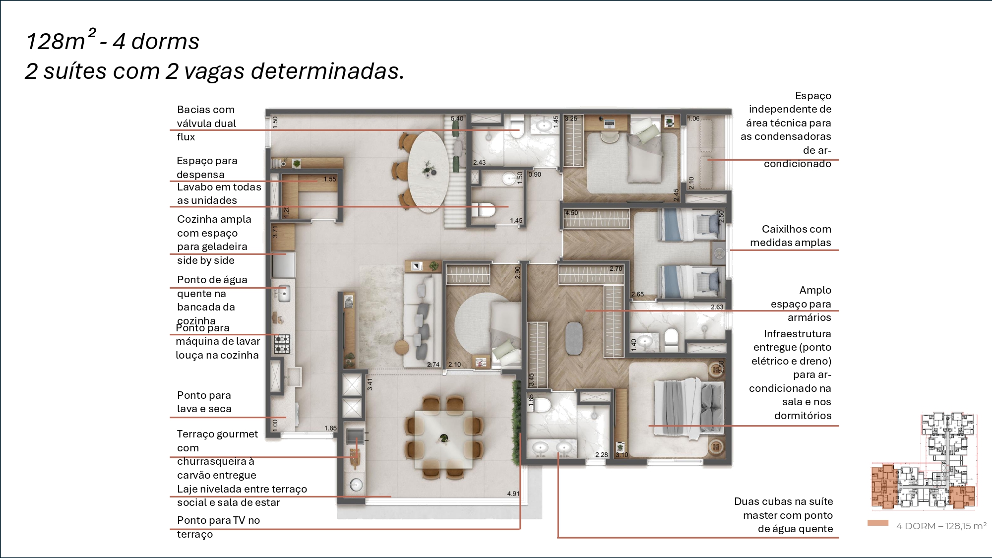 Imagem Apartamento com 3 Quartos à Venda, 106 m²em Vila Paulicéia - São Paulo