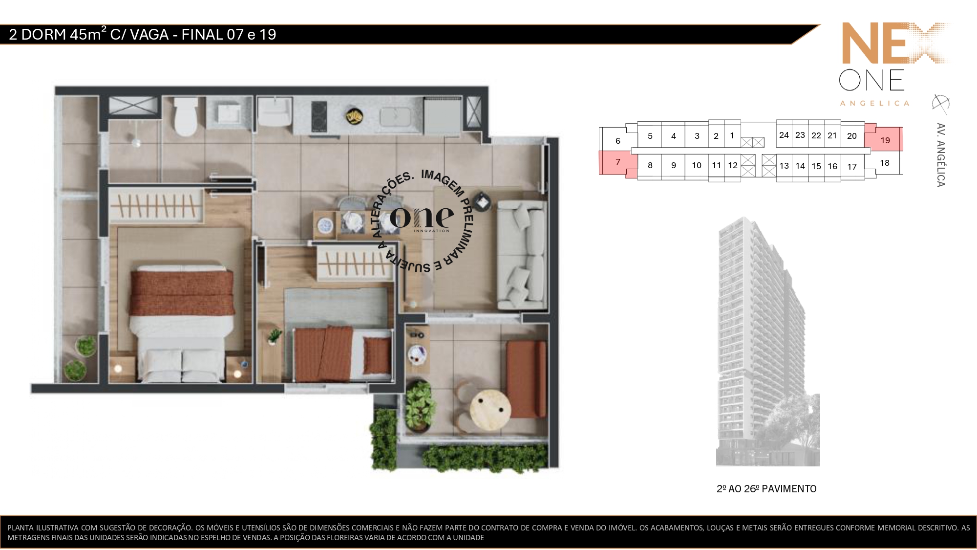 Imagem Apartamento com 2 Quartos à Venda, 45 m²em Santa Cecília - São Paulo