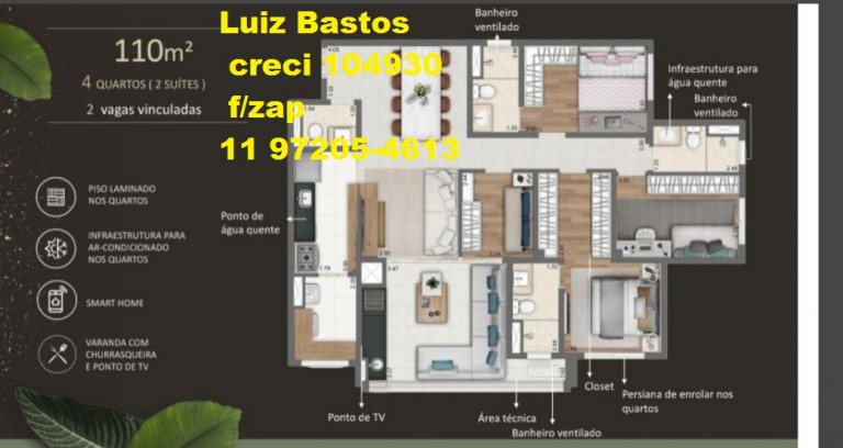 Imagem Apartamento com 4 Quartos à Venda, 109 m² em Parque São Jorge - São Paulo Imagem Apartamento com 4 Quartos à Venda, 109 m² em Parque São Jorge - São Paulo