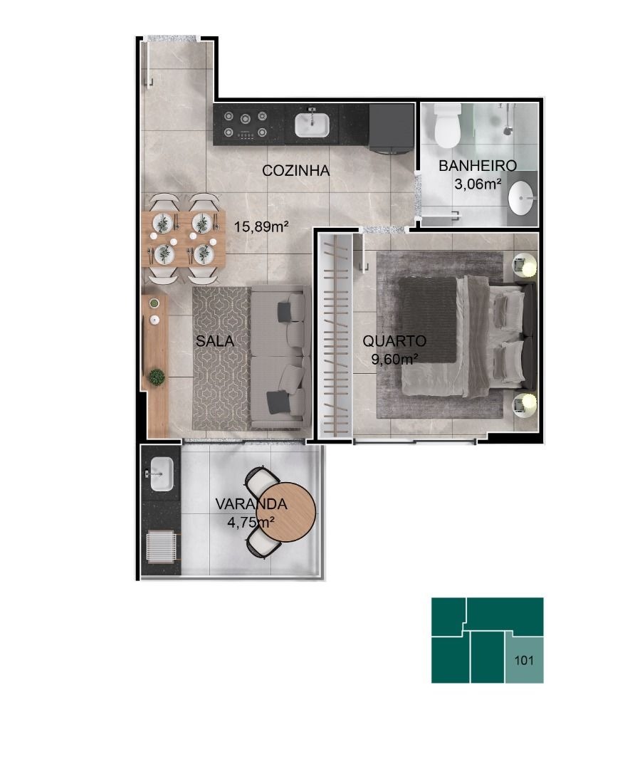 Imagem Apartamento com 2 Quartos à Venda, 63 m² em Piratininga - Niterói Imagem Apartamento com 2 Quartos à Venda, 63 m² em Piratininga - Niterói