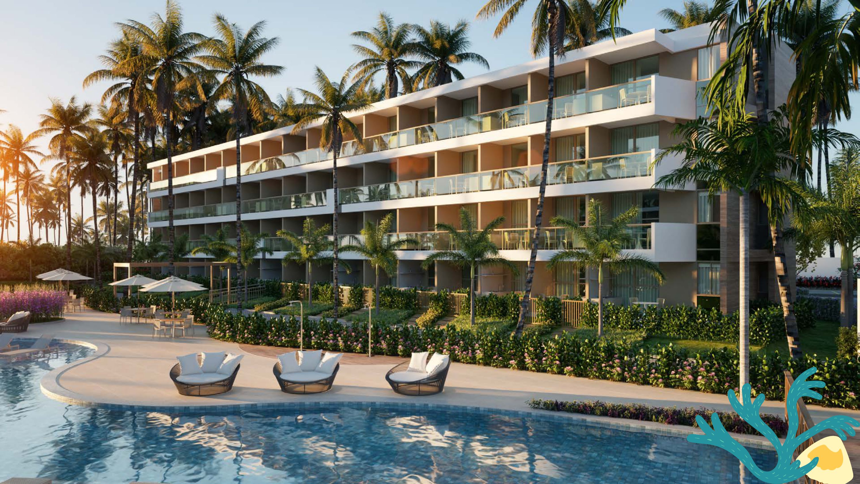 Imagem Apartamento com 1 Quarto à Venda, 32 m² em Praia dos Carneiros - Tamandaré