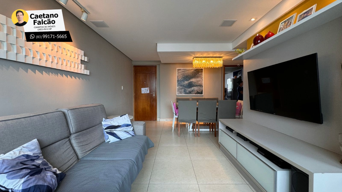 Imagem Apartamento com 3 Quartos à Venda, 90 m² em Brisamar - João Pessoa Imagem Apartamento com 3 Quartos à Venda, 90 m² em Brisamar - João Pessoa
