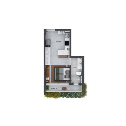 Imagem Studio com 1 Quarto à Venda, 20 m² em Itaim Bibi - São Paulo Imagem Studio com 1 Quarto à Venda, 20 m² em Itaim Bibi - São Paulo