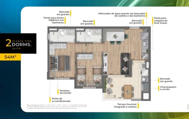 Imagem Apartamento com 2 Quartos à Venda, 54 m²em Vila Prudente - São Paulo Imagem Apartamento com 2 Quartos à Venda, 54 m²em Vila Prudente - São Paulo