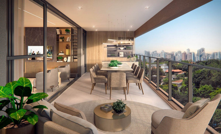 Imagem Apartamento com 4 Quartos à Venda, 143 m² em Campo Belo - São Paulo