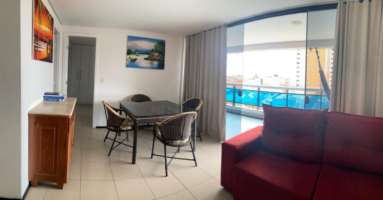 Apartamento com 2 Quartos à Venda, 72 m² em Praia de Iracema - Fortaleza