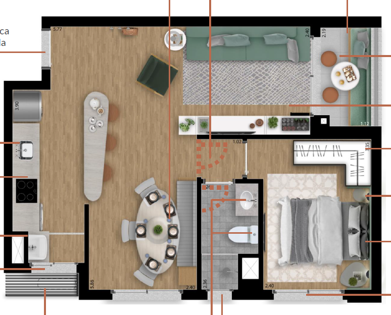 Imagem Apartamento com 2 Quartos à Venda, 49 m²em Vila Suissa - Mogi das Cruzes Imagem Apartamento com 2 Quartos à Venda, 49 m²em Vila Suissa - Mogi das Cruzes