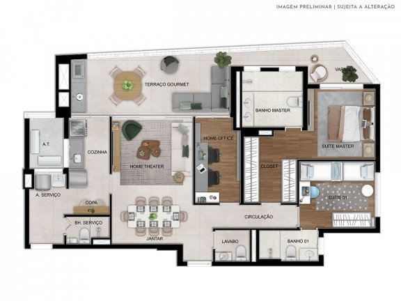 Imagem Apartamento com 4 Quartos à Venda, 115 m² em Vila Osasco - Osasco Imagem Apartamento com 4 Quartos à Venda, 115 m² em Vila Osasco - Osasco